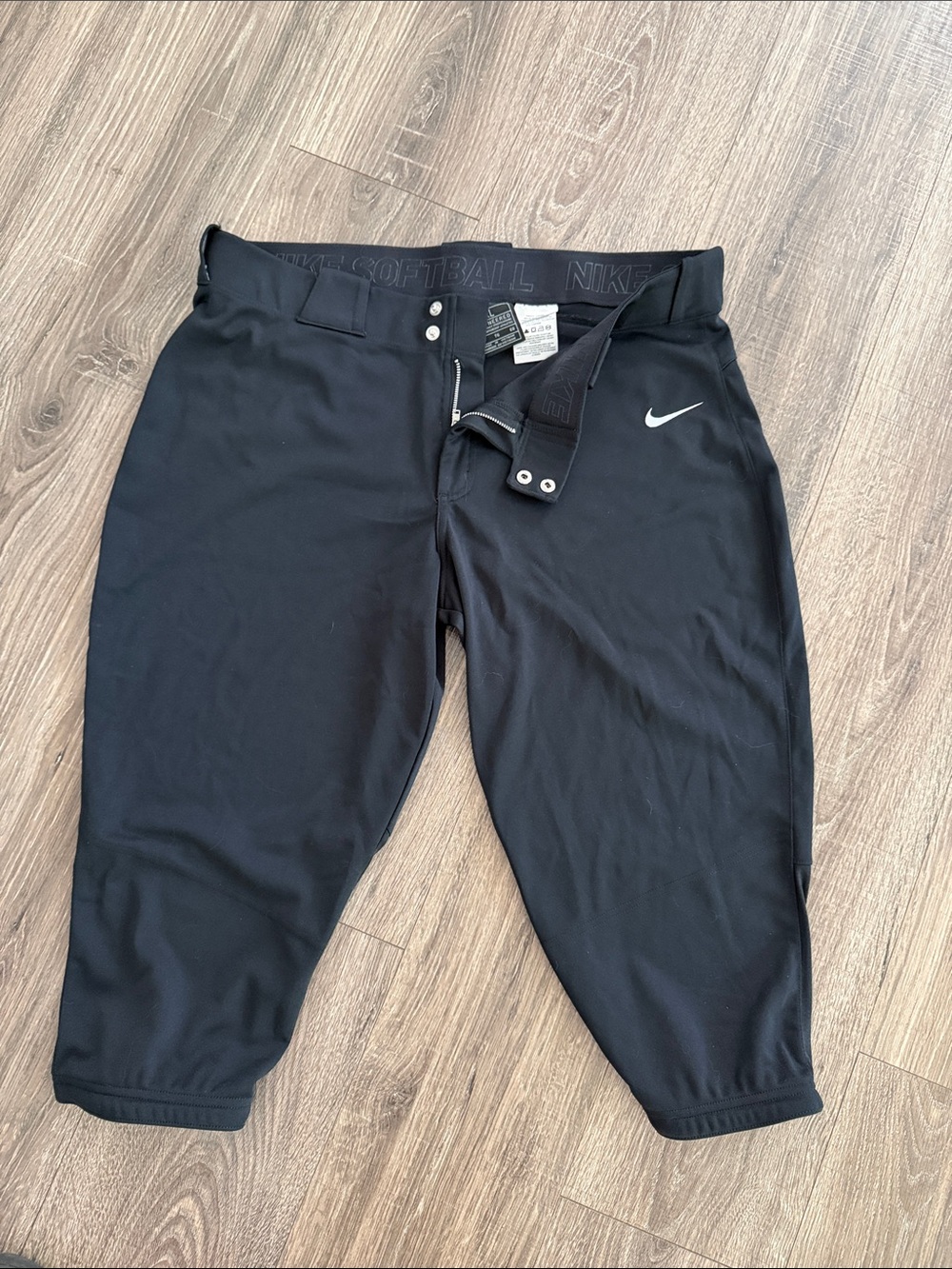Nike women’s black softball pant XL